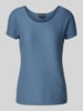 Emporio Armani T-Shirt mit Rundhalsausschnitt Rauchblau