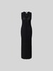 Filippa K Maxikleid in Strick-Optik Black