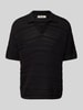 Only & Sons Poloshirt mit Strukturmuster Modell 'GRAYSON' Black