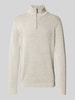 MCNEAL Gebreide pullover met schipperskraag Offwhite