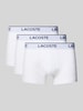 Lacoste Trunk aus Baumwoll-Mix im 3er-Pack Weiss
