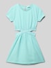 s.Oliver RED LABEL Tailliertes Freizeitkleid mit Cut Outs  Aqua