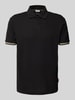 JOOP! Jeans Poloshirt mit Label-Print Modell 'Amare' Black