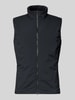 SCANDINAVIAN EDITION Weste mit Stehkragen BLACK