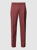 MCNEAL Stoffen broek met persplooien Rood