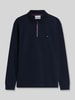 Tommy Hilfiger Regular Fit Poloshirt aus reiner Baumwolle Modell 'LIQUID' Marine