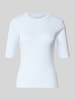 Christian Berg Woman Slim Fit T-Shirt im Halbarm-Design Hellblau