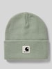 Carhartt Work In Progress Beanie mit Label-Patch Modell 'Ashley' Schilf