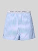 Polo Ralph Lauren Pyjama-Shorts mit elastischem Logo-Bund Hellblau