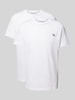 Calvin Klein Jeans T-Shirt mit Label-Print im 2er-Pack Weiss