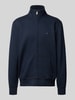 Tommy Hilfiger Regular fit sweatjack van katoenmix Marineblauw
