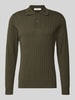 Selected Regular Fit Poloshirt aus reiner Baumwolle Modell 'TORINO' Dunkelgruen