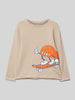 Name It Longsleeve mit Motiv-Print Modell 'MOTIS' Sand