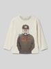 Name It Longsleeve mit Foto-Print Modell 'MOBINNA' Sand