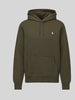 Polo Ralph Lauren bluza z kapturem o kroju regular fit z mieszanki bawełny Oliwkowy