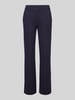 TONI Wijdte broek van viscosemix model 'Jenny' Donkerblauw
