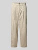BOSS Orange Straight Fit Chino aus Baumwoll-Mix Modell ''CHINO_ST_PLEATED_1'' Beige