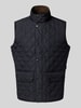Barbour Regular Fit Steppweste mit Druckknöpfen Modell 'LOWERDALE GILET' Marine