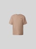 WON HUNDRED T-Shirt mit Label-Stickerei Beige