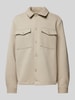 MCNEAL Hemdjacke mit Knopfleiste Beige