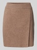 Armedangels Minirok met elastische band, model 'DARLAA' Beige