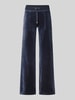 Juicy Couture Track Pants mit Eingrifftaschen Modell 'LAYLA' Dunkelblau