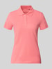 Tom Tailor Regular Fit Poloshirt aus reiner Baumwolle Pink