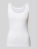 Marc O'Polo Shaped Fit Tanktop mit Baumwoll-Anteil Weiss