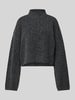 Noisy May Strickpullover mit Turtleneck Modell 'SMILLA' Anthrazit