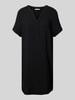 Tom Tailor Oversized Minikleid aus reiner Viskose Black