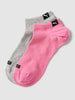 Puma Sneakersocken mit Label-Details im 2er-Pack Neon Pink