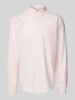 Armedangels Regular Fit Freizeithemd mit Button-Down-Kragen Modell 'QUAASA' Rosa