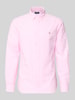 Polo Ralph Lauren Regular Fit Freizeithemd aus reiner Baumwolle Rosa
