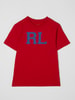 Polo Ralph Lauren Teens T-Shirt mit Rundhalsausschnitt Rot