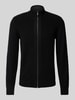 MCNEAL Regular Fit Strickjacke mit Stehkragen Black