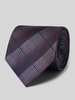 MONTI Krawatte aus Seide im Allover-Look (7,5 cm) Bordeaux