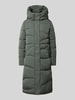 Mazine Steppmantel mit Kapuze und Eingrifftaschen Lind