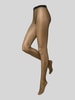 Falke Glanzende panty met elastische band Goud gemêleerd