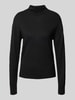 ARMANI EXCHANGE Sweter z dzianiny z detalem z logo Czarny