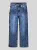 Blue Effect Wide leg jeans met Donkerblauw