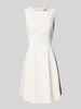Rinascimento Cocktailkleid mit Rundhalsausschnitt Weiss