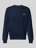 Lacoste Sweatshirt met logodetail Marineblauw