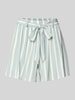 Only Loose Fit Shorts aus reiner Viskose Modell 'PRIME JASMIN' Schilf