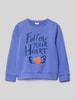 Name It Sweatshirt mit Motiv-Print Modell 'FOMIANA' Lila