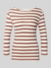 Christian Berg Woman Longsleeve mit 3/4-Arm Taupe