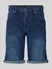 Christian Berg Men Bermuda met 5-pocketmodel Blauw