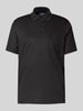 Christian Berg Men Regular Fit Poloshirt mit Brusttasche Black