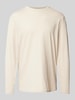 RAGMAN Longsleeve mit Rundhalsausschnitt Beige