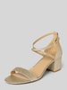 MICHAEL Michael Kors Sandalette mit Blockabsatz Modell 'SERENA' Gold