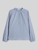 Marc O'Polo Regular fit blouse met lange mouwen van modalmix Lichtblauw
